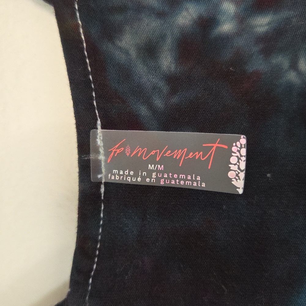 Free People Hot Shot Mini Dress TIE DYED - Picture 4 of 8